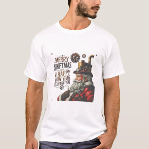 Vrolijke Shiftmas en gelukkig nieuwjaar T-shirt
