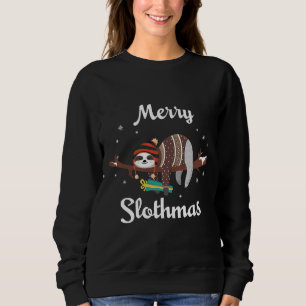 Vrolijke Slothmas Grappige Luiaard Kerstluiaard Trui