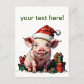 vrolijke snede briefkaart (Voorkant)