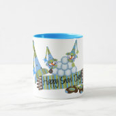 Vrolijke sneeuwdagen Mok (Midden)