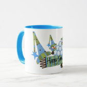 Vrolijke sneeuwdagen Mok (Voorkant links)