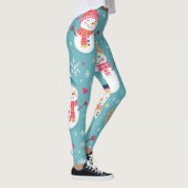 Vrolijke sneeuwpoppen leggings (Rechts)
