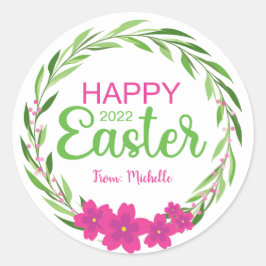 Vrolijke Snellere (roze groene) Stickers