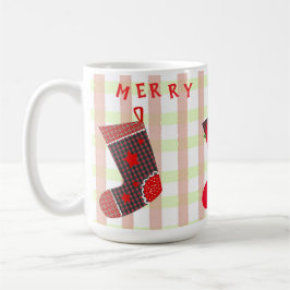 vrolijke sokken kerst koffiemok