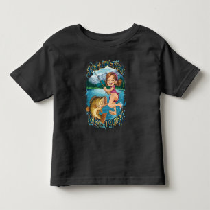 Vrolijke sprong met Finned vriend Kinder Shirts