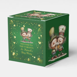 Vrolijke St. Patrick's Day-feestillustratie Bedankdoosjes
