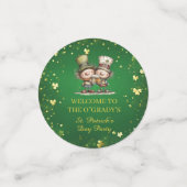 Vrolijke St. Patrick's Day-feestillustratie Confetti (Kleine voorkant)