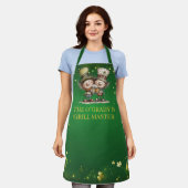Vrolijke St. Patrick's Day-feestillustratie Schort (Gedragen)