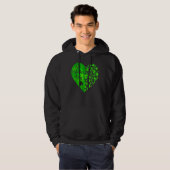 Vrolijke St. Patrick's Day Funny Saint Patrick Iri Hoodie (Voorkant volledig)