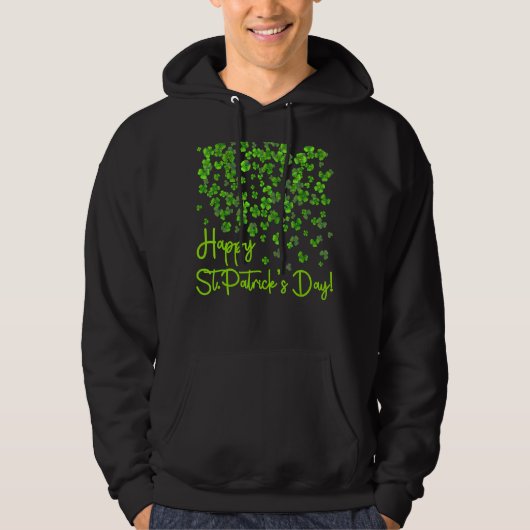 Vrolijke St. Patrick's Day Funny Saint Patrick Iri Hoodie (Voorkant)