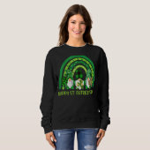 Vrolijke St. Patrick's Day Funny Saint Patrick Iri Trui (Voorkant volledig)