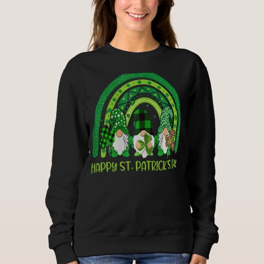 Vrolijke St. Patrick's Day Funny Saint Patrick Iri Trui (Voorkant)