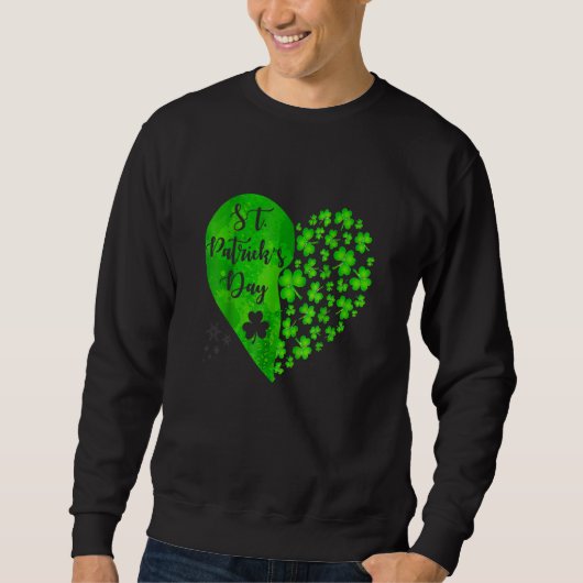 Vrolijke St Patrick's Day Funny Saint Patrick Iris Trui (Voorkant)