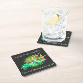 Vrolijke St. Patrick's Day, laat de Shenanigans be Kartonnen Onderzetters (Insitu)