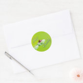 Vrolijke stickers met een ladybug. (Envelop)