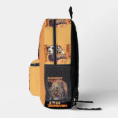Vrolijke Sunset Animal Art Scene Bedrukte Rugzak (Rechts)