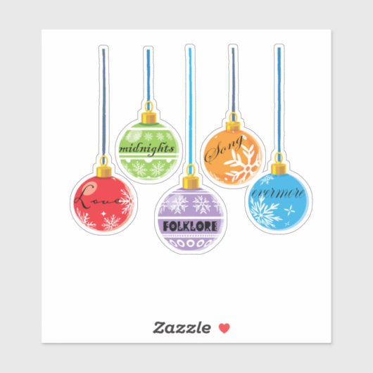 Vrolijke Swiftmas Sticker (Vel)