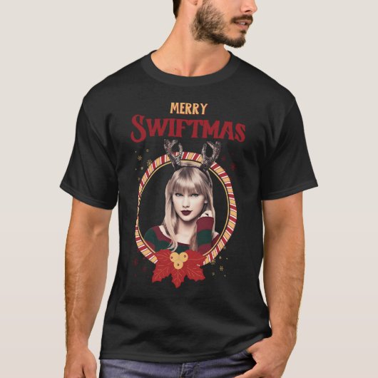 Vrolijke Swiftmas T-shirt (Voorkant)