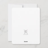 Vrolijke Thanksgiving, kalkoen in kerstverlichting Feestdagenkaart (Achterkant)