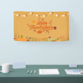 "Vrolijke Thanksgiving viering banner - feestelijk (Beurs)