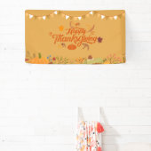 "Vrolijke Thanksgiving viering banner - feestelijk (Insitu)