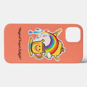 "Vrolijke theepot Rainbow Delight" Case-Mate iPhone Case (Achterkant (horizontaal))