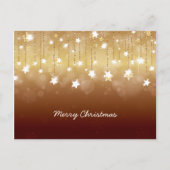 Vrolijke Tollende Sterren 3 van Kerstmis Feestdagenkaart (Voorkant)