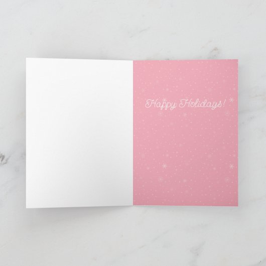 Vrolijke Transgender Kerstboom Kerstkaart  Feestdagen Kaart (Binnen)