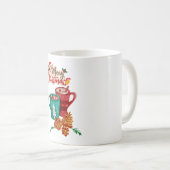 vrolijke tsjmas koffiemok (Voorkant rechts)