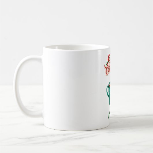 vrolijke tsjmas koffiemok (Links)