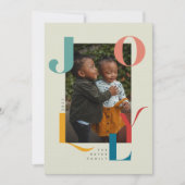 vrolijke uitnodiging (Voorkant)