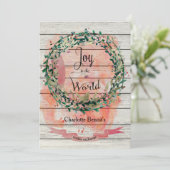 Vrolijke uitnodiging voor Cookie Exchange (Staand voorkant)