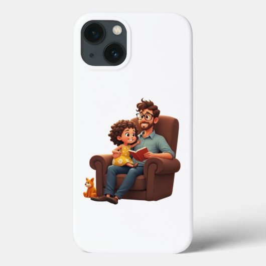 Vrolijke vaderdag Case-Mate iPhone case (Achterkant)