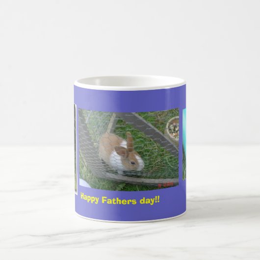 Vrolijke vaderdag!! koffiemok (Center)