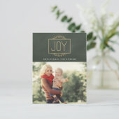 vrolijke vakantie | Foto Briefkaart (Staand voorkant)