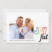 Vrolijke vakantie Kaart | Horizontaal (Voorkant)