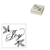 Vrolijke vakantie rubberen stempel (Gestempeld)