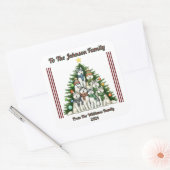 Vrolijke vakantie Sticker voor geschenken (Envelop)