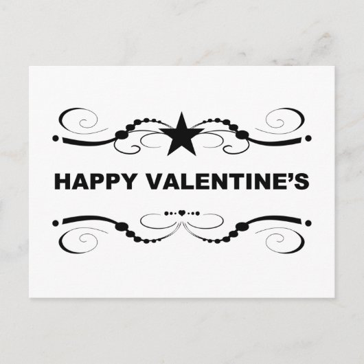 vrolijke valentijnen feestdagenkaart (Voorkant)