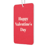 Vrolijke Valentijnsdag, rode witte Valentijnsdag Luchtverfrisser (Links)