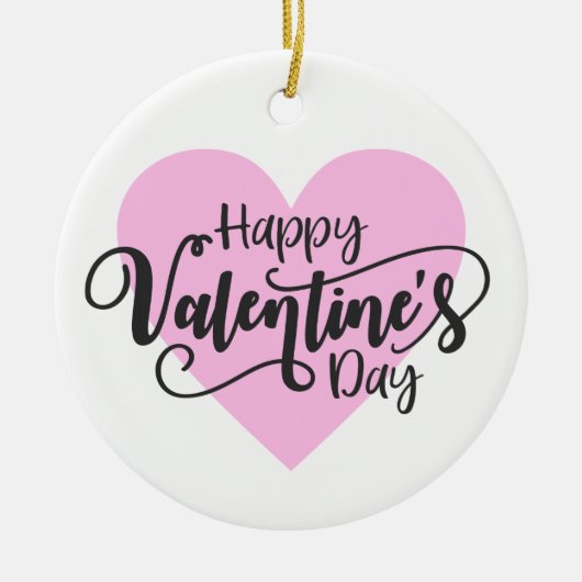 Vrolijke Valentijnsdagkalligrafie | ORNAMENT (Voorkant)