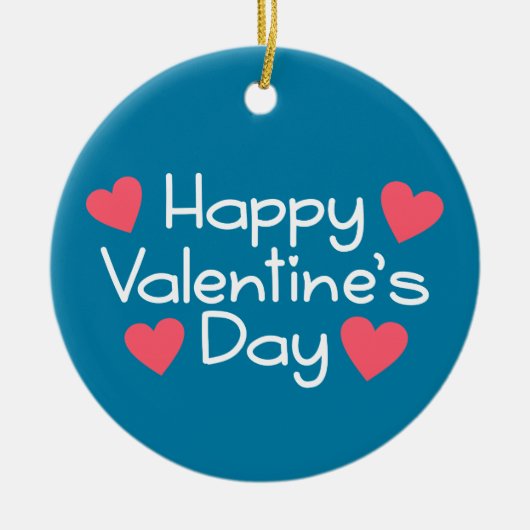 Vrolijke Valentijnsdagkalligrafie | ORNAMENT (Voorkant)