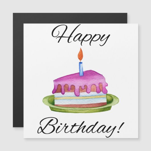 Vrolijke verjaardag! (Voorkant / Achterkant)