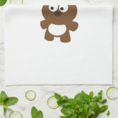 Vrolijke verjaardag! Beer Theedoek (Gevouwen)