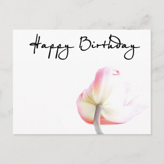 Vrolijke verjaardag! briefkaart (Voorkant)