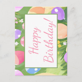 Vrolijke verjaardag! briefkaart