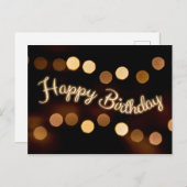 Vrolijke verjaardag! briefkaart (Voorkant / Achterkant)