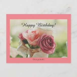 Vrolijke verjaardag! briefkaart