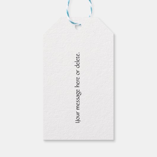 Vrolijke verjaardag! cadeaulabel (Achterkant)