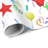 Vrolijke verjaardag! cadeaupapier (Rol Hoek)